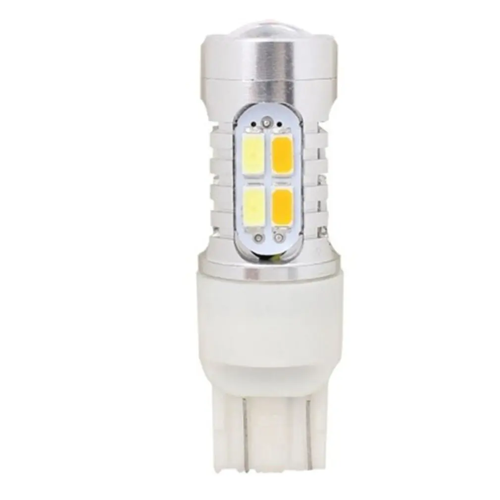 

Автомобильная светодиодная бегущая строка светильник T20 7443 5630 20smd двухцветная Поворотный Светильник