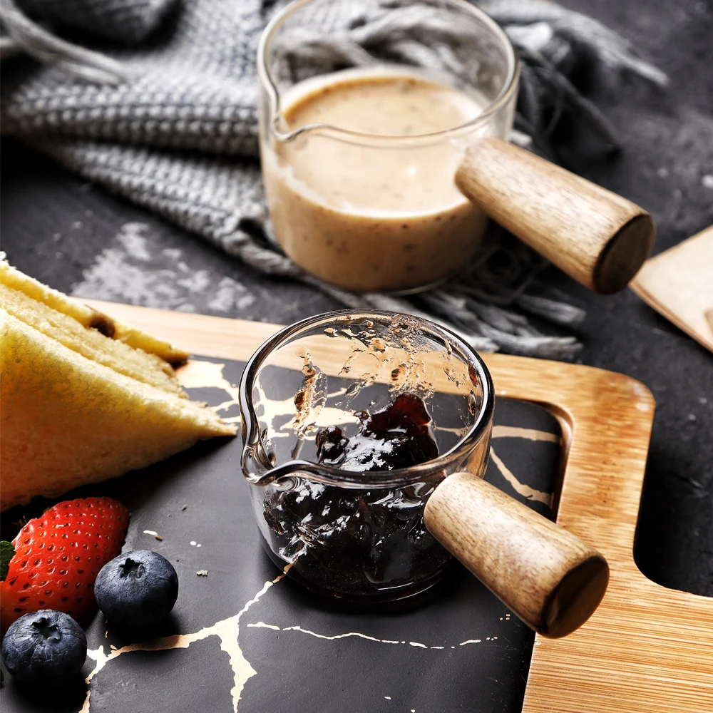 Стеклянная посуда для соуса салат специального дизайна и фруктовый соус блюдо с