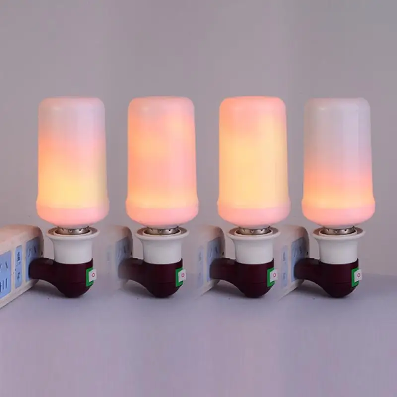 96LED E27 85 265 в имитация динамического эффекта пламени фонарь ная лампа лампы для