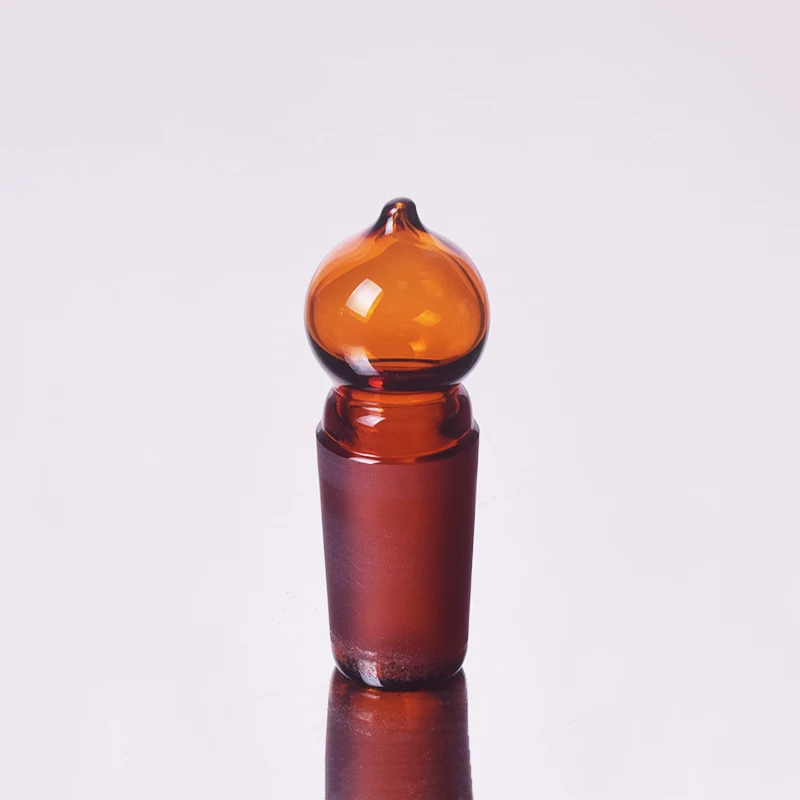 Tanie 2 Sztuk Korek Szklany, Szkło Hollow Wtyczka, Wspólne 24/40, Szlifowanie Ball Wtyczka, Pusty Tłok