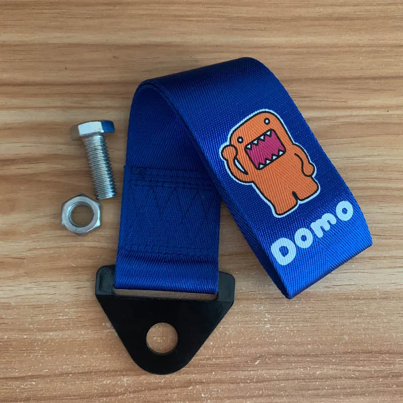 Автомобильный буксирный ремень Domo Kun JDM Hella Flush эмблема для Honda Civic Toyota Nissan Kia Mitsubishi