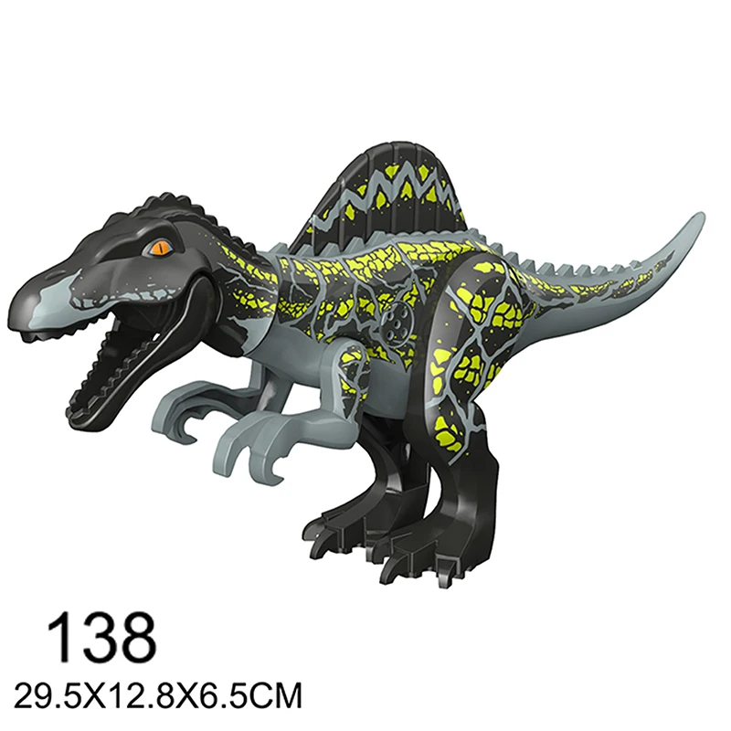 Блокировочные блоки большой динозавр Юрского периода строительные игрушки парк