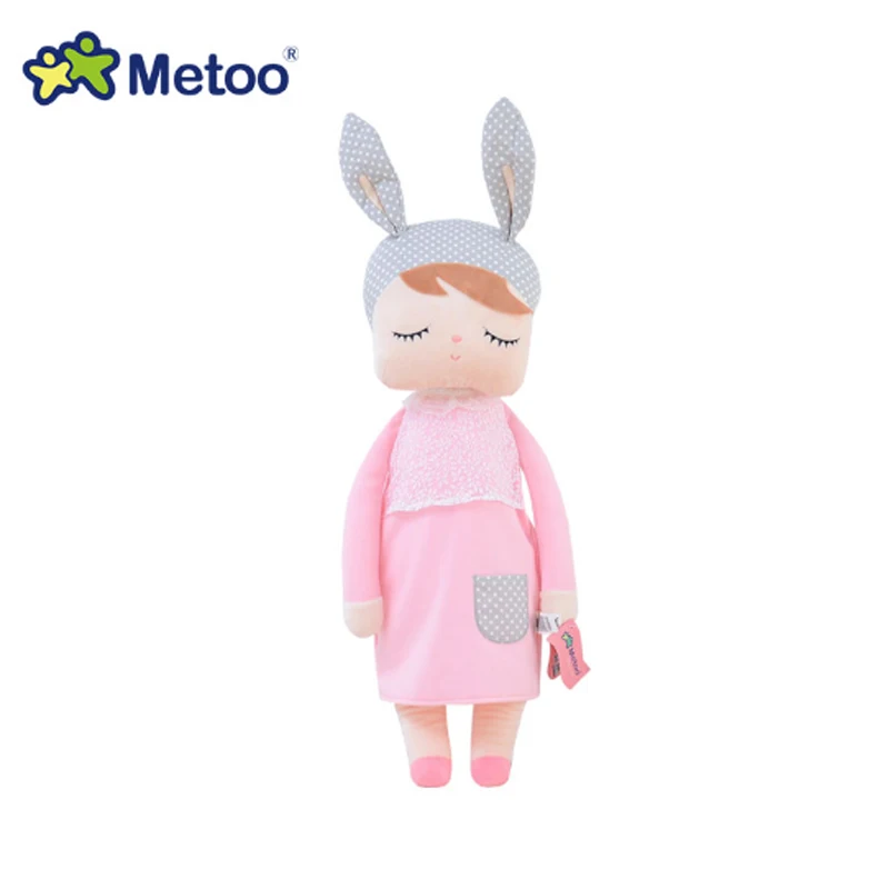 2020 плюшевый и мягкий милый кружевной Кролик Metoo в горошек с ангелом милые