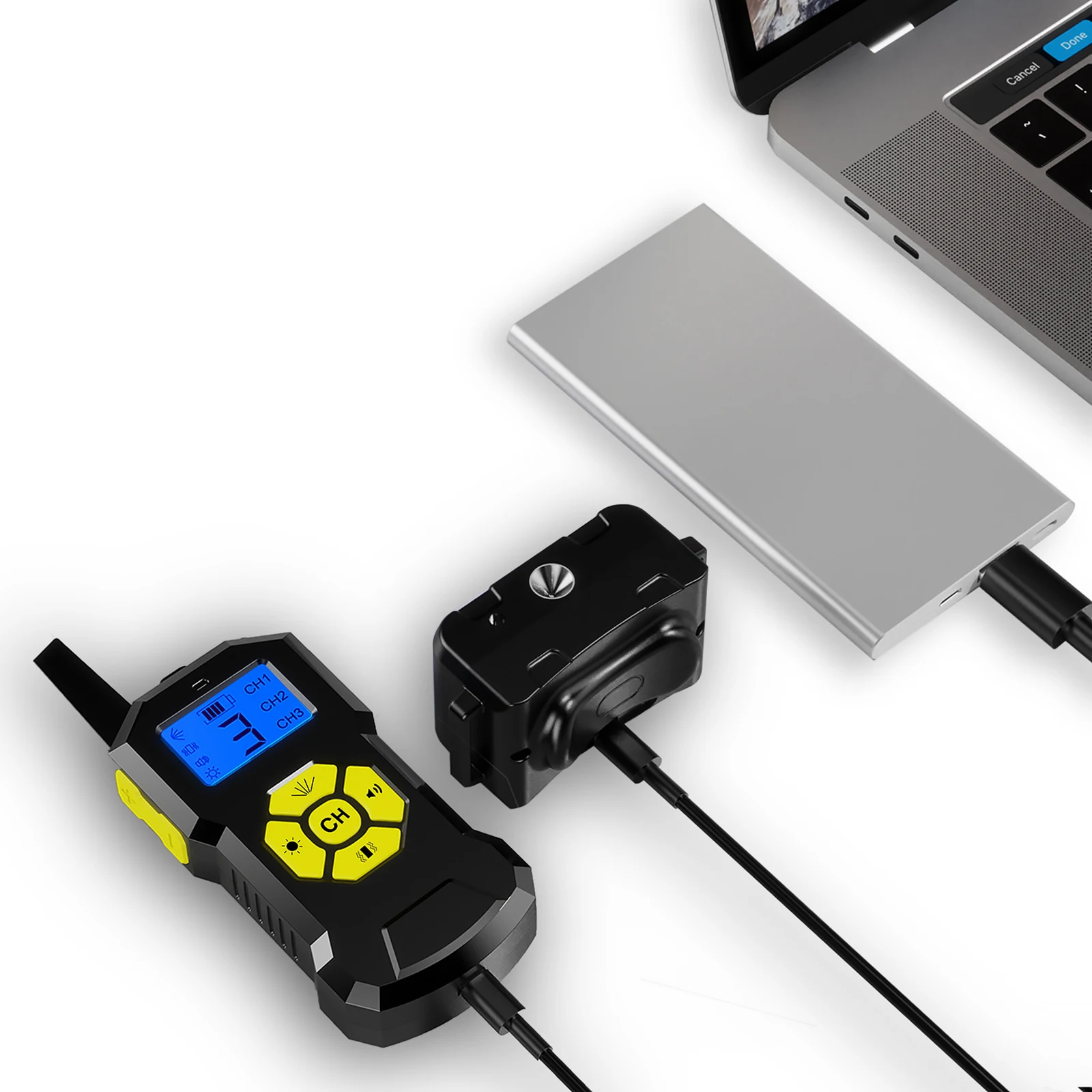 Ошейник для дрессировки собак водонепроницаемый тренировочный ошейник с