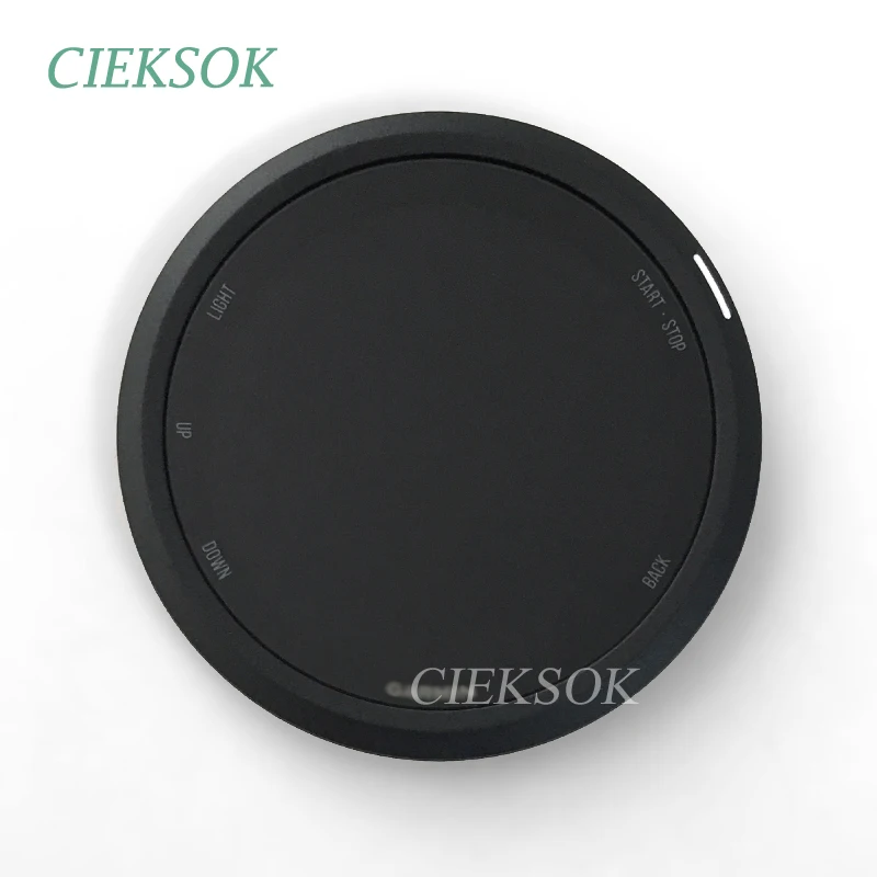 Полный экран для Garmin Forerunner 245 ЖК-дисплей с передней крышкой титановый