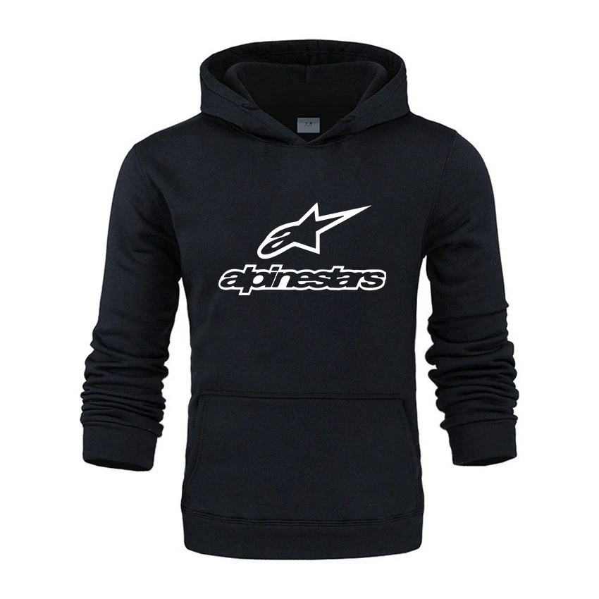 2020 Hiver Alpine худи со звездой манто для мужчин polaire épaissir Star Biker sweat homme пуловер хип хоп