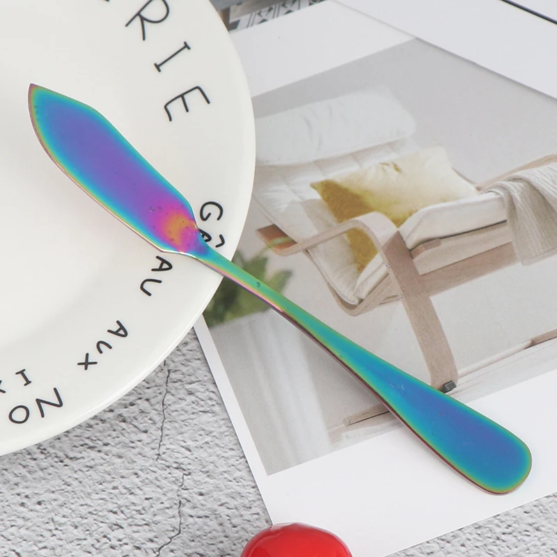 304 Нержавеющая сталь нож для масла и сыра десертное варенье разбрасыватель