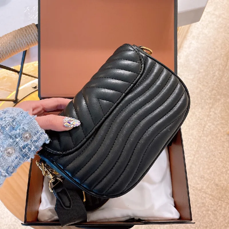 

New 2021 Genuine Leather Designer Bag Sac De Luxe Femme Mochila Bolso Mujer Satchels Women Bags Luxury Designer lipstick bag