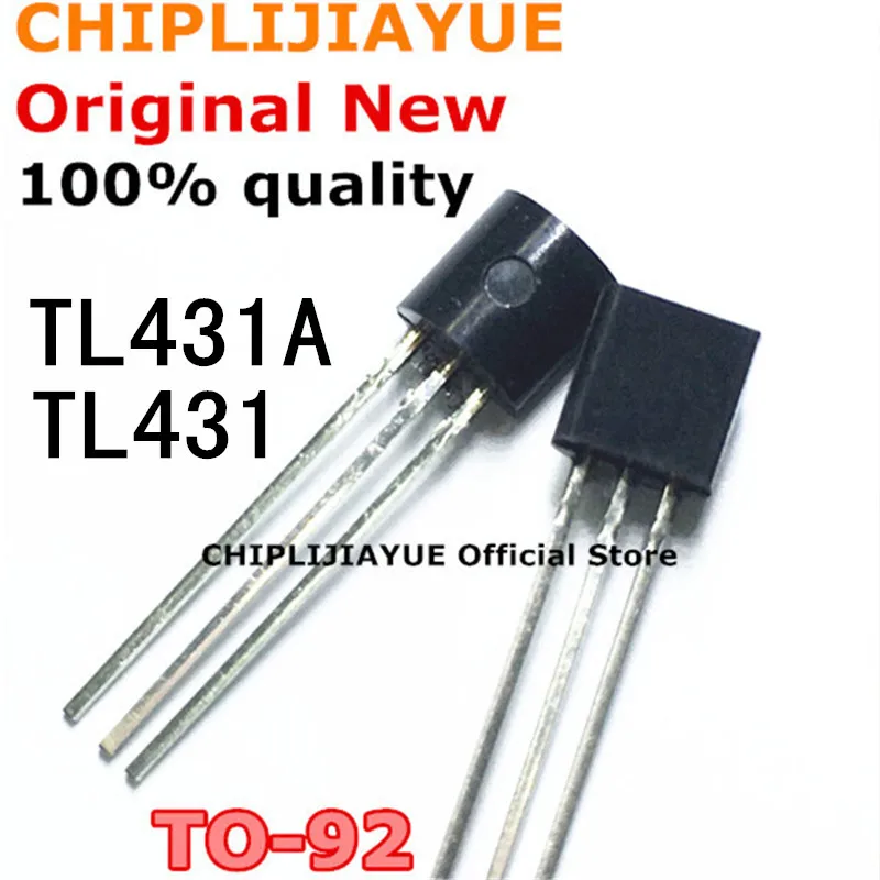 100 шт. TL431A TO92 TL431 431 TO-92 Новый и оригинальный чипсет IC | Электронные компоненты