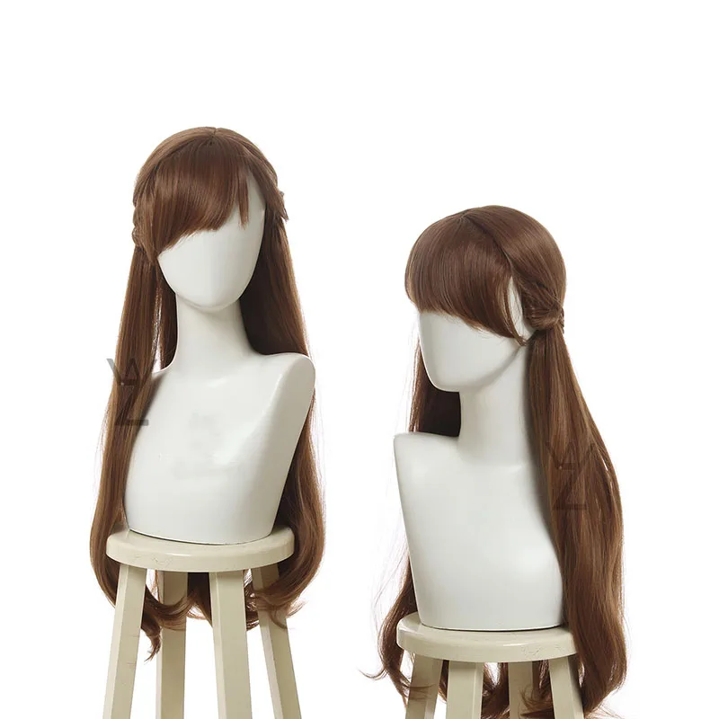 Парик для косплея кафиона королева Эльза Анна принцесса красивые волосы