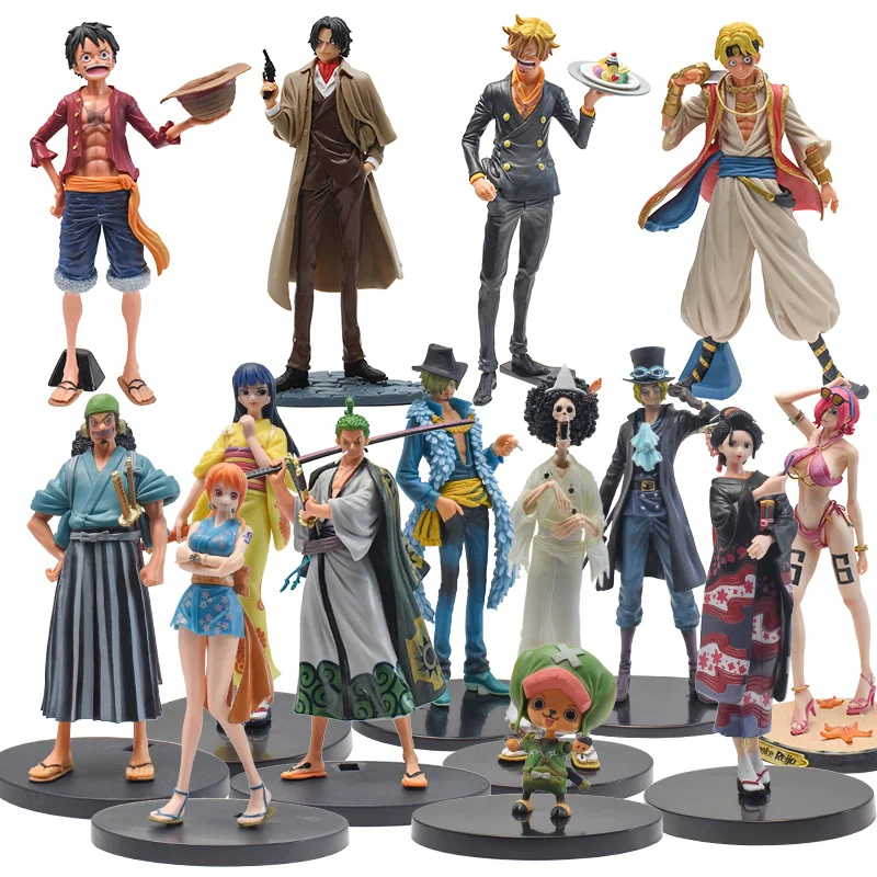 Новинка цельная Обезьяна D Luffy Ace Sanji Roronoa Zoro Marco Nami Reiju DXF ПВХ экшн-фигурка аниме
