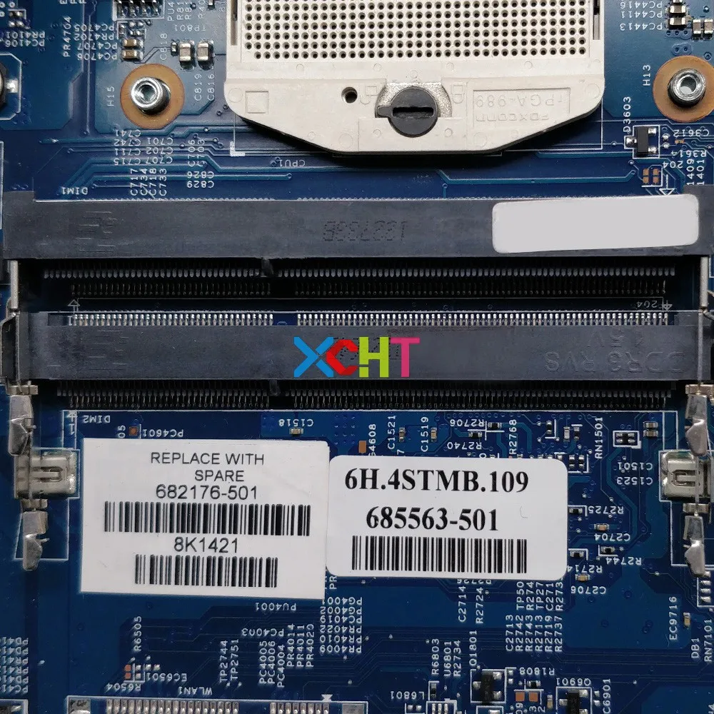 Для HP Envy DV6 DV6-7000 DV6T-7000 серии 682176-001 682176-501 682176-601 48.4ST04.021 Ноутбук Материнская плата