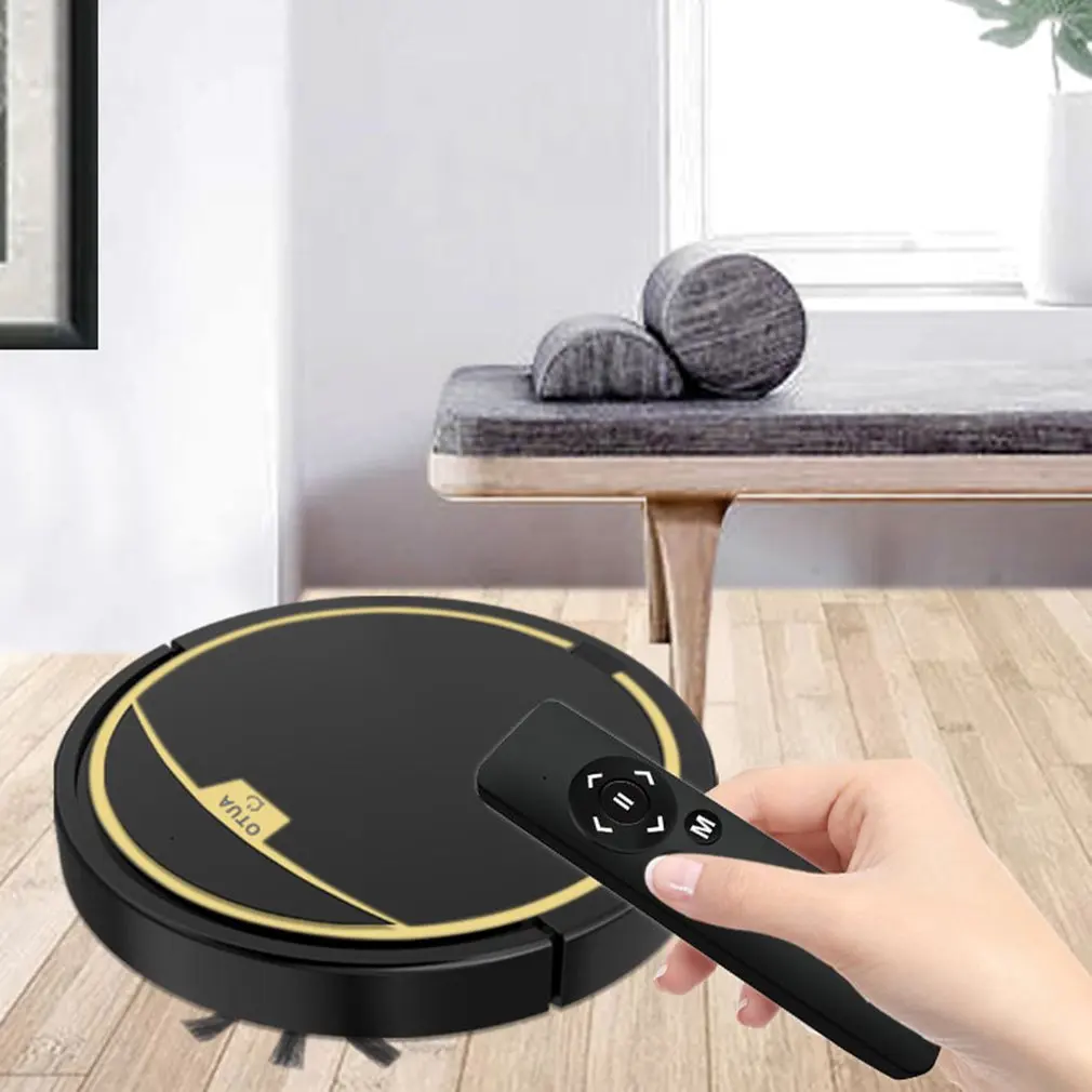 Подметания робот пылесос Автоматическая навигация Smart бак для воды Powerful Suction