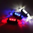 Велосипедный фонарь с несколькими режимами освещения, светодиодный задний фонарь для горного велосипеда, зарядка через USB, подседельный штырь