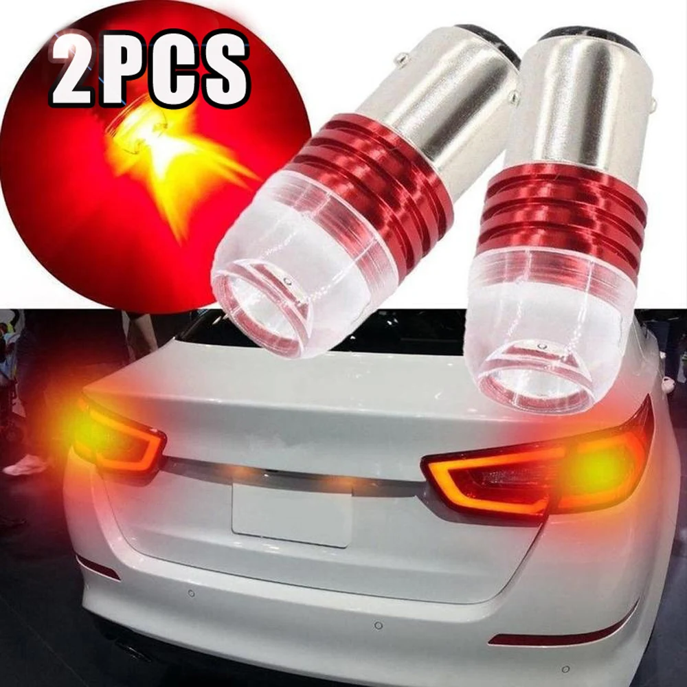 

2 X Strobe Flashing 1157 5730 LED Car Tail Brake Light Projector Lamp Bulb