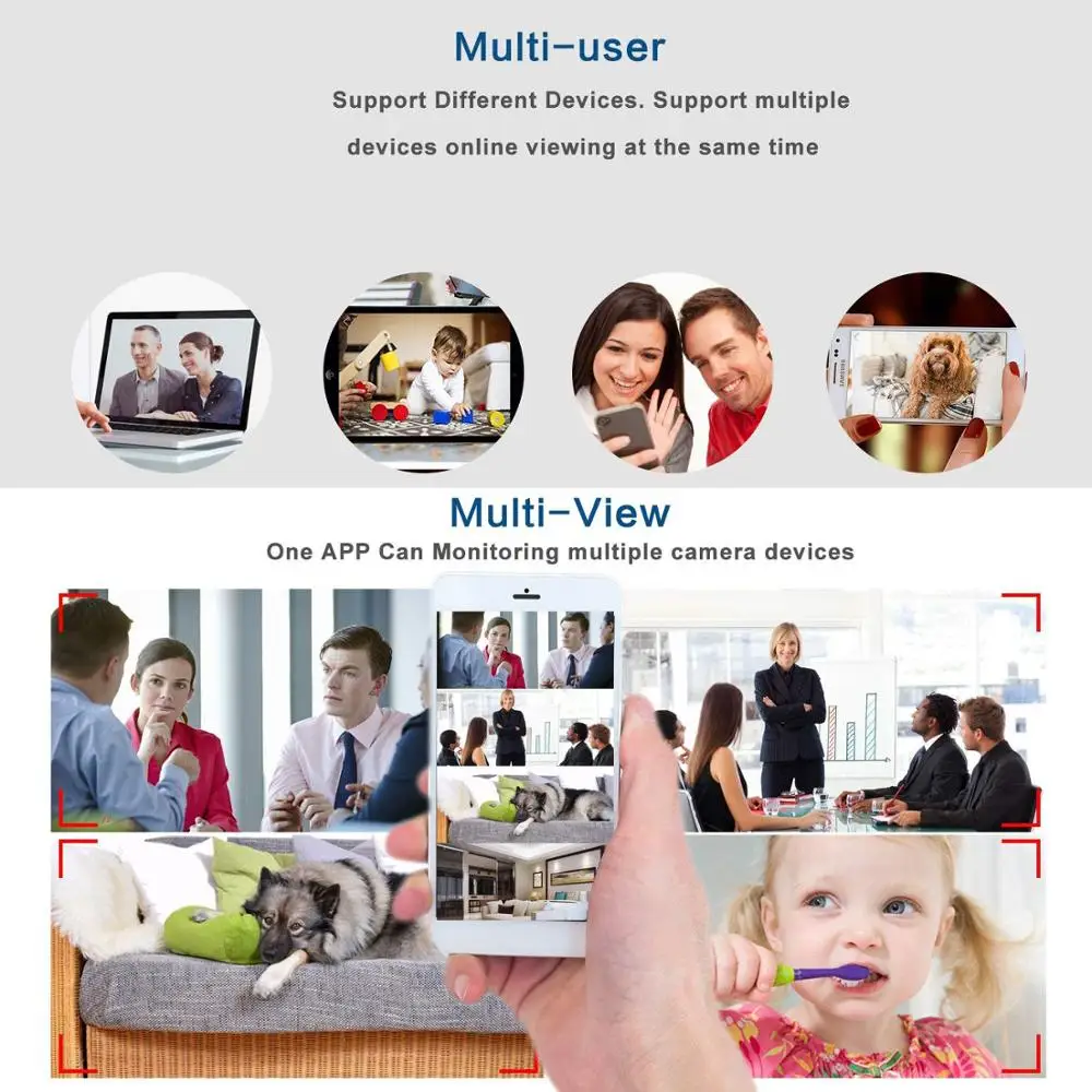 Мини wifi 1080P IP камера для домашней безопасности беспроводная маленькая