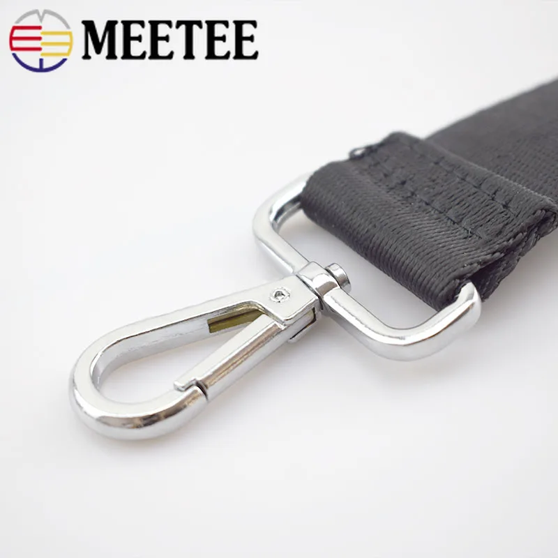 Meetee/10 шт./50 шт. оптовые поставки металлический мешок 16 мм ремень с пряжкой