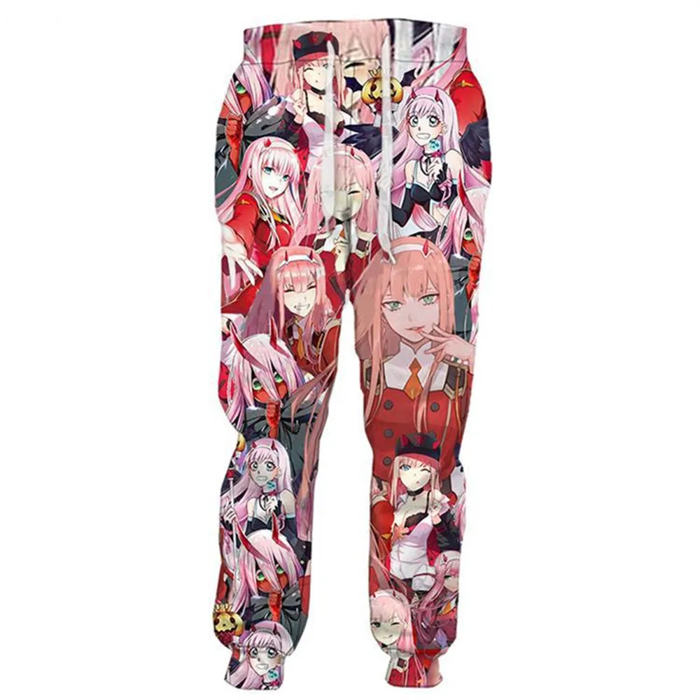 Толстовки с капюшоном DARLING In The FRANXX хипстерская толстовка рисунком Zero Two розовые