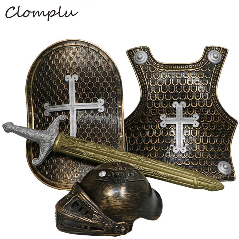 Детский праздничный костюм Clomplu вечерний с принтом воина дракона для мальчиков |