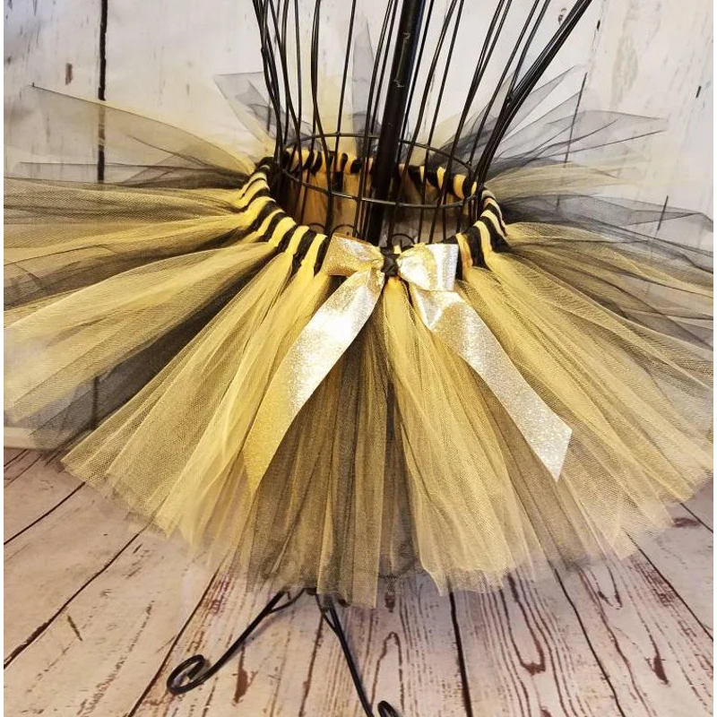 Детская Красивая Пышная юбка-пачка Тюлевая юбка для танцев девочек праздничное