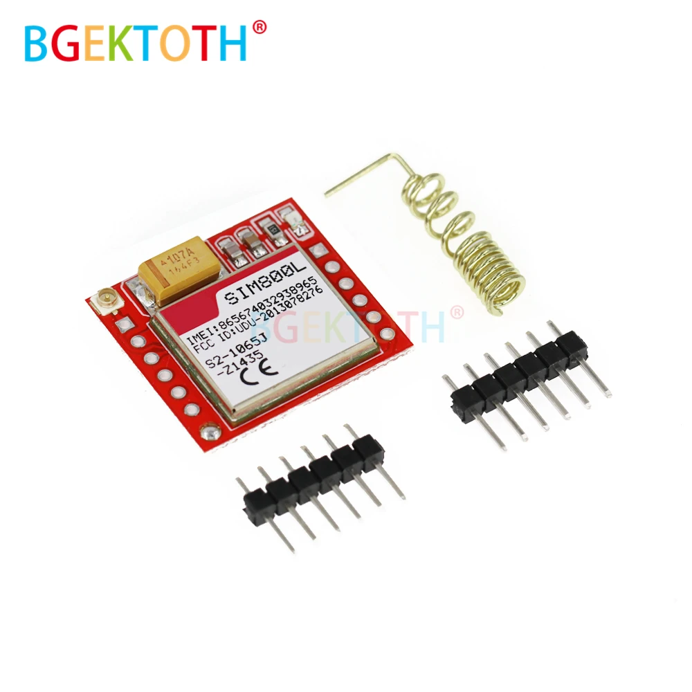 

Мини-карта SIM800L GPRS GSM модуль карта MicroSIM Core Беспроводная плата четырехдиапазонный последовательный порт TTL