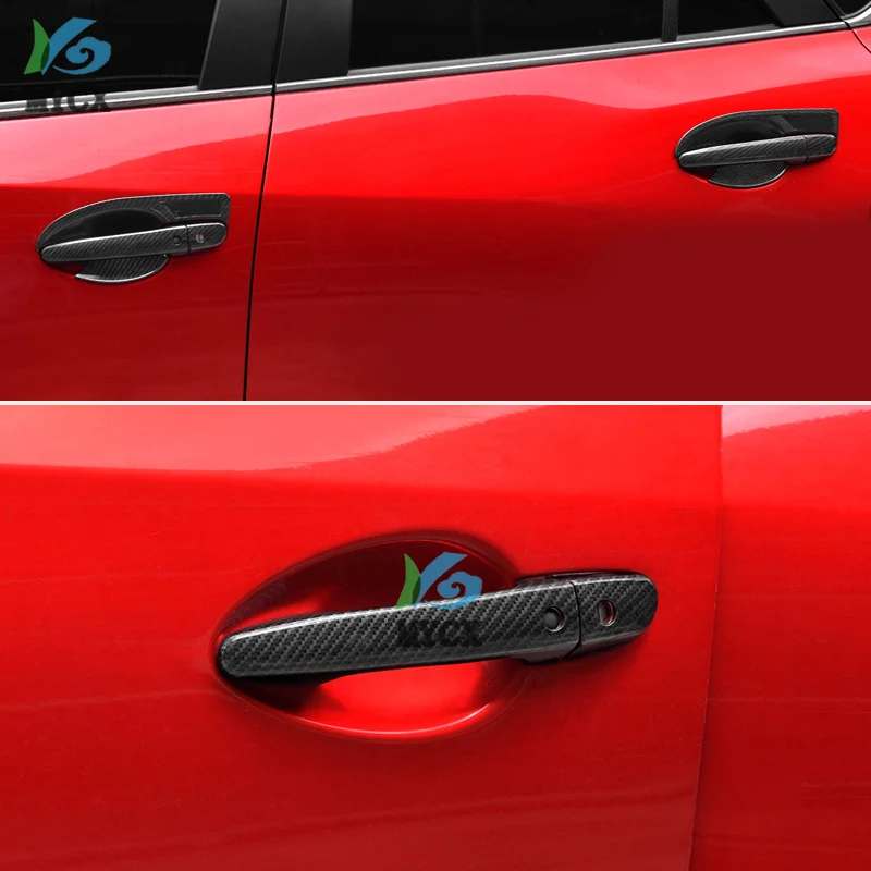 Чехол для боковой дверной ручки автомобиля Mazda CX5 CX 5 2017 2018 2019|Хромирование| |