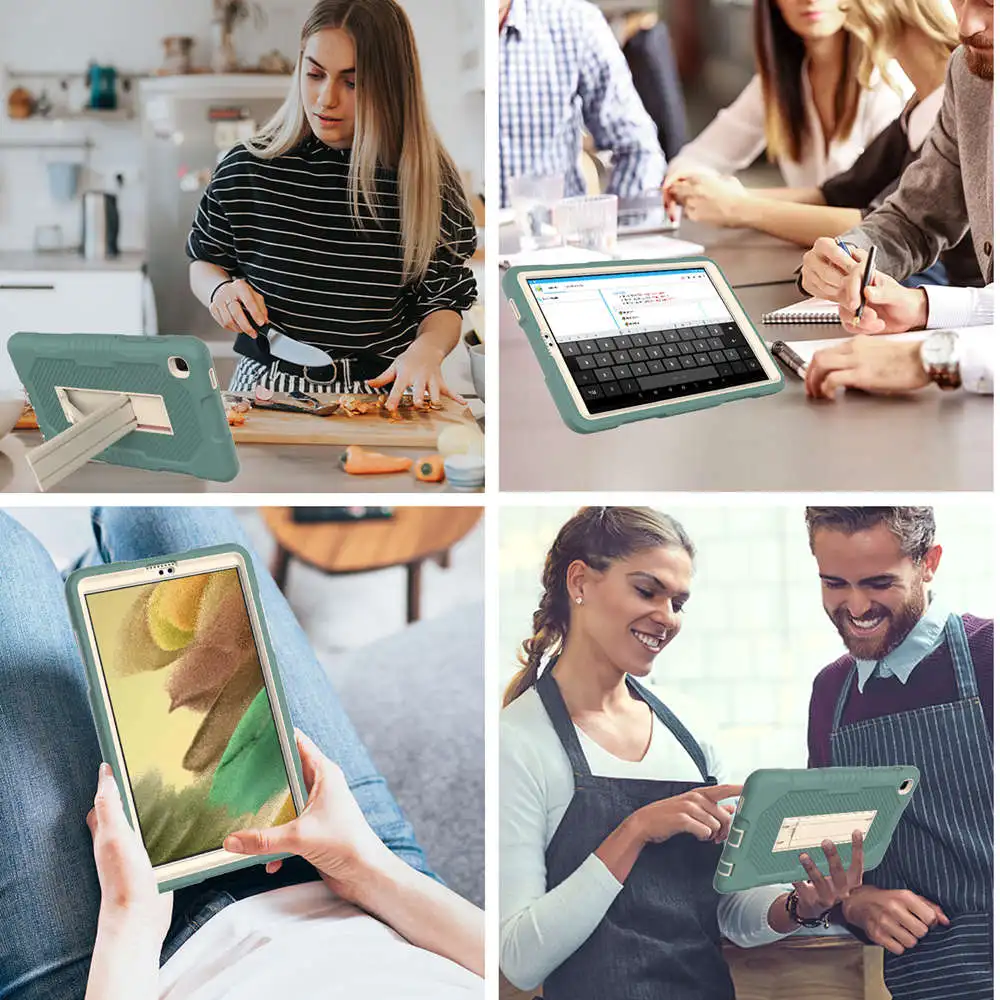 Армированный чехол для планшета Samsung Galaxy Tab A7 lite T220 8 7 дюйма тяжелый силиконовый