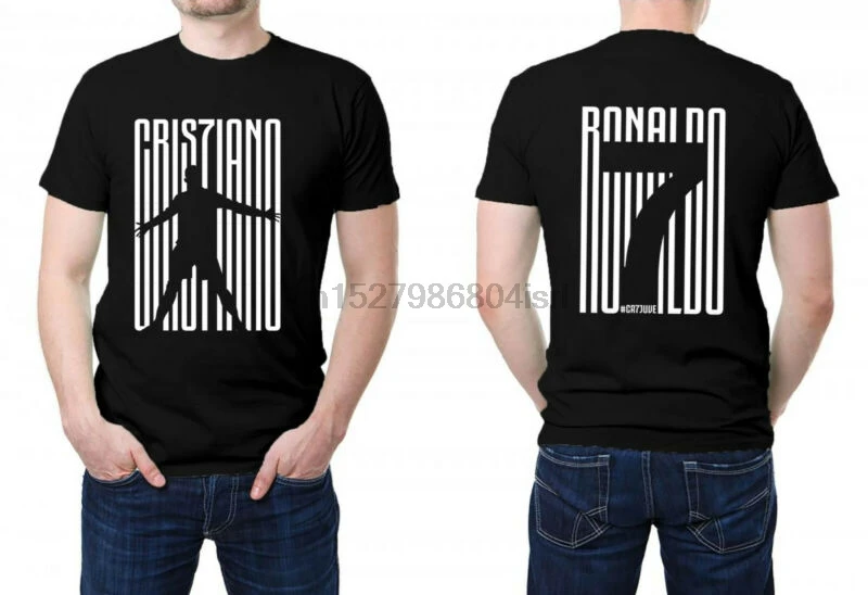 CR7 CRISTIANO RONALDO T-SHIRT per Uomo e Bambino Мужская одежда