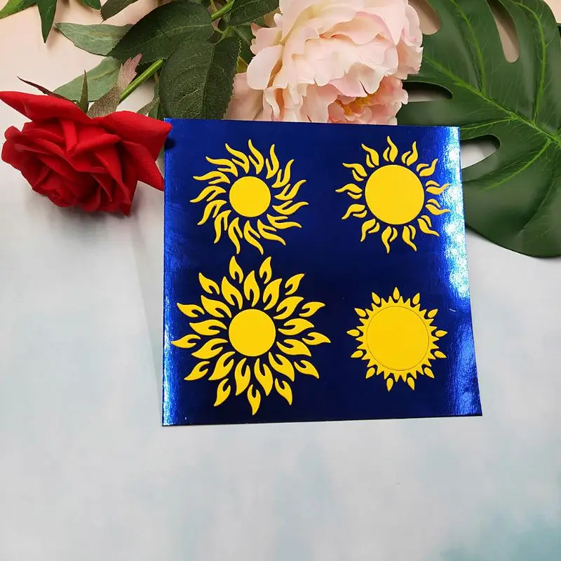 Защита от солнца металлический Трафаретный вырубной штамп трафарет для