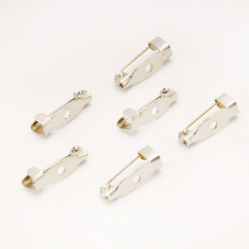 50 шт./лот 15/20/25/30/35 мм Брошь база с зажимом металлические броши брошь на застежке