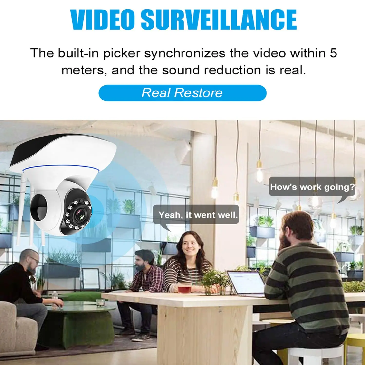 Беспроводная Wi Fi PTZ HD IP камера YUNSYE 720P 1080P домашняя Радионяня p2p два аудио ночное