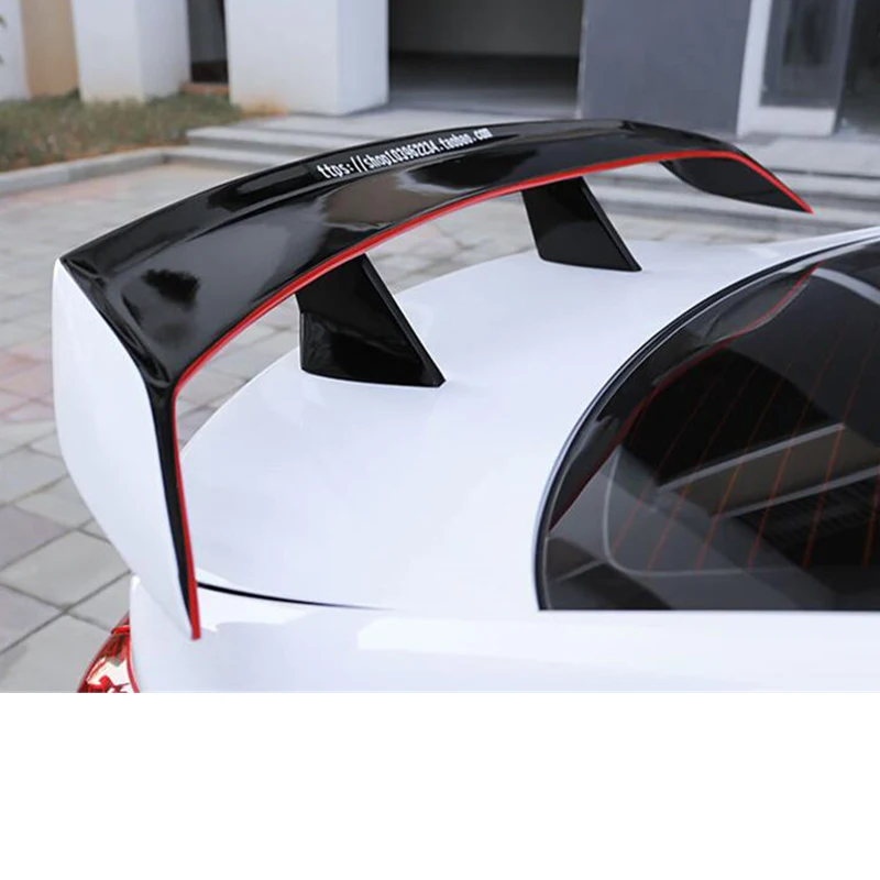 Модель GT Спойлер hyundai Elantra 2012- FRP пластик общего назначения задняя губа автомобильный хвост крыло праймер цвет спойлер
