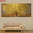 Большая палитра Ножи золото дерево Алмазная картина полная квадратная Алмазная Вышивка Изображение Стразы бисером Мозаика Декор стен