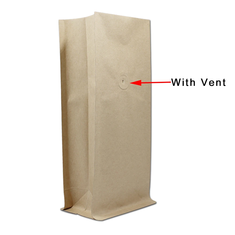 30 шт с открытым верхом из крафт бумаги Бумага матовый черный белый цвет Алюминий