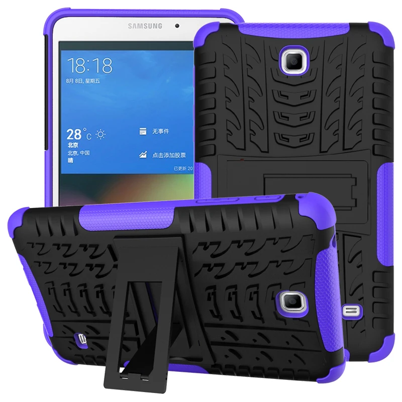 

Чехол для планшета Samsung Galaxy Tab 4 8. 0 T230 T231 Защитный Прочный ТПУ + ПК бронированный ослепляющий противоударный защитный чехол с подставкой