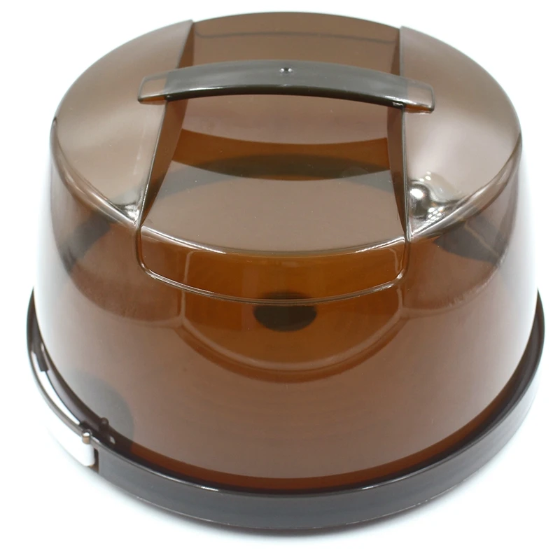 PP круглая коробка для выпечки держатель десерта контейнер с ручкой Кондитерская