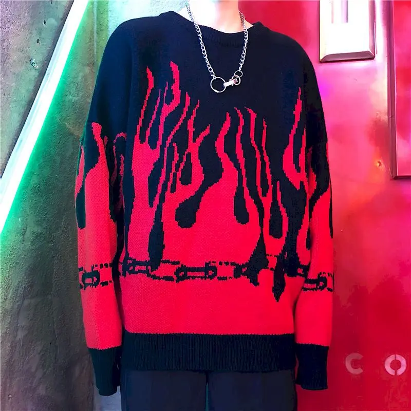 Женский вязаный свитер NiceMix в стиле Харадзюку с рукавами летучая мышь