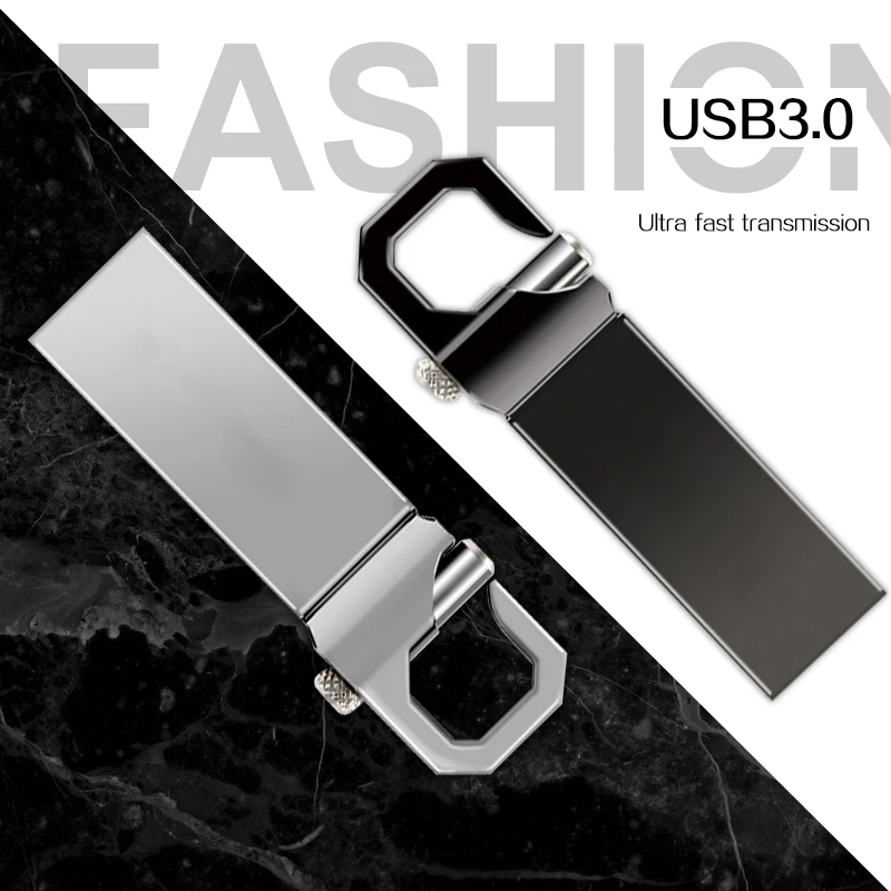 Высокая скорость USB флэш накопитель металлический Флешка 64 ГБ 32 3 0 память флешка 16