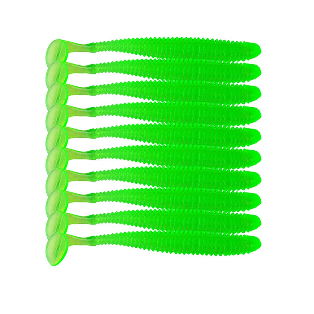 10 шт искусственные мягкие приманки 2 4 г/8 5 см Япония Шад червь плавающие Jig Head