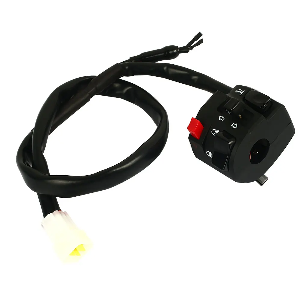 

Switch Handlebar Switch Universal Lights Switch Replacement Parts Motorcycle Accessories 7/822mm on OFF