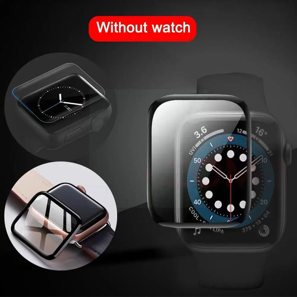 

Suitable for Apple watch 7 Protective Film Iwatch7 Full Screen Cover Tempered Film PMMA Composite Watch Film X9R3