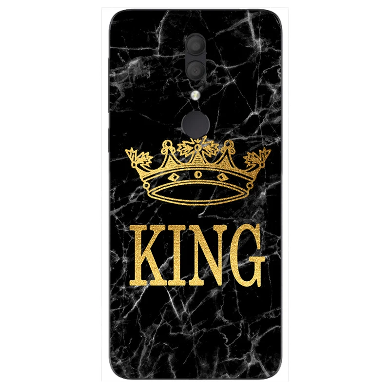 Чехол для телефона Alcatel 1V 5001U 1S 5024D 1C 5003D 1X 5008Y 1 2019 с мраморным золотым фоном и мягкой печатью.