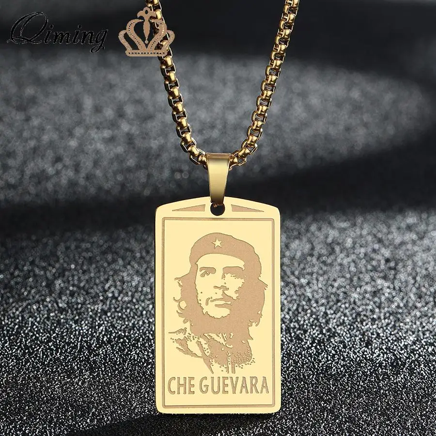 Ожерелье Ernesto Che Guevara с подвеской для женщин коллекция ожерелья из нержавеющей