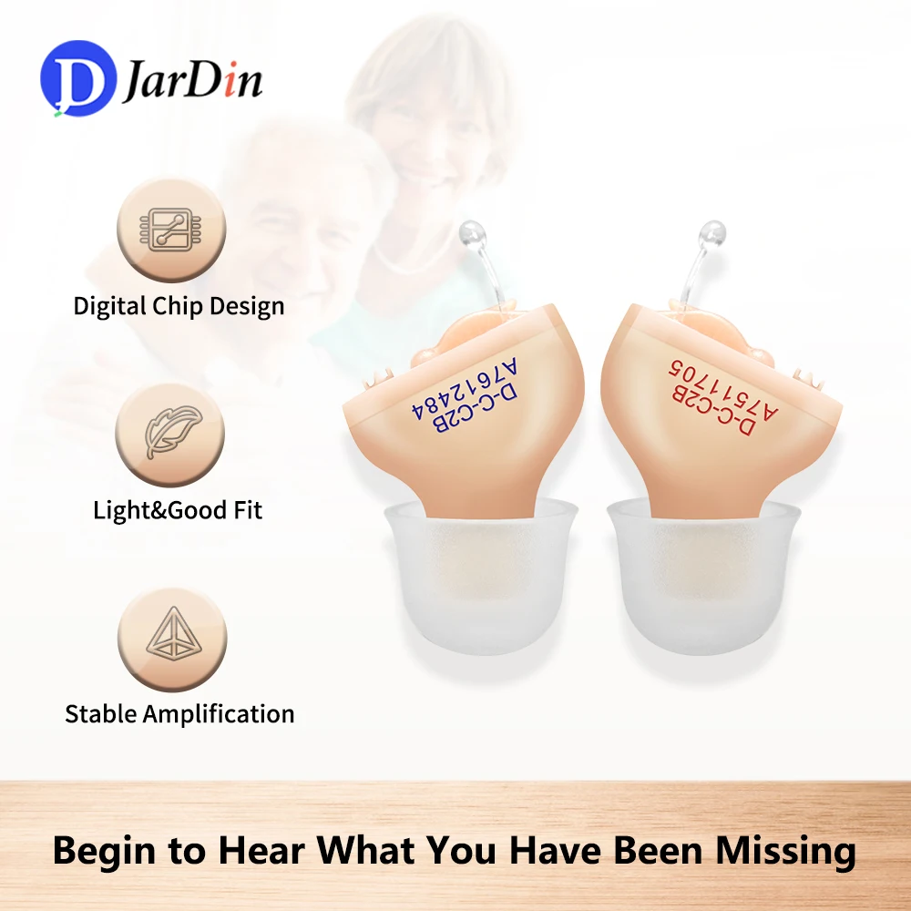 

Hearing Aids Mini audifonos Sound Amplifier Adjustable Tone Portable Super Ear Noise Reduction For the Elderly Deafness Hearing