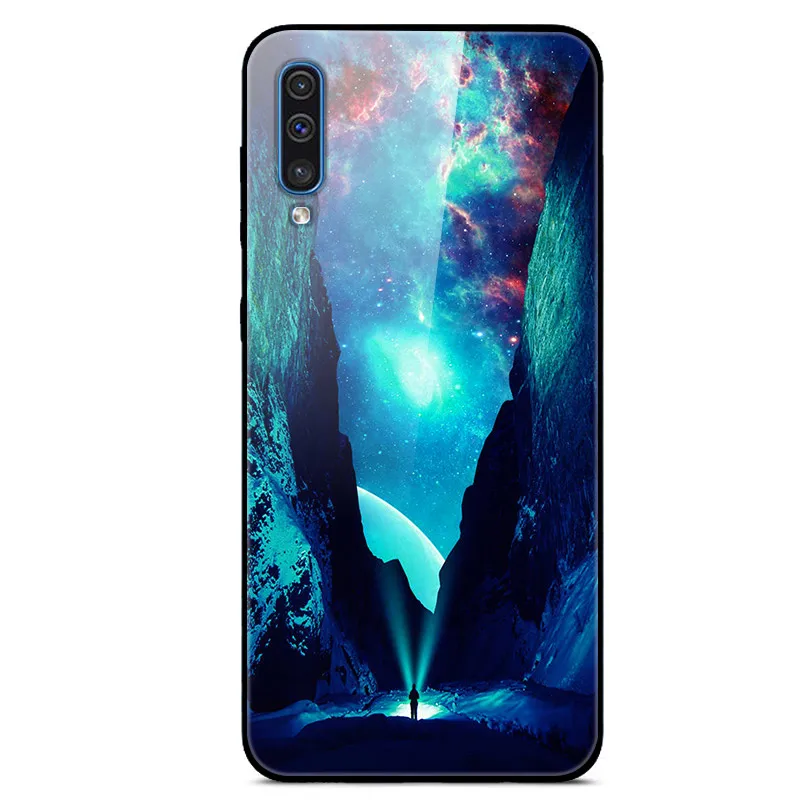 as photo 59 6," Funda для samsung Galaxy A50 чехол стекло твердая задняя крышка чехол для телефона для samsung Galaxy A50 чехол TPU рамка A 50 Coque - Цвет: as photo 59