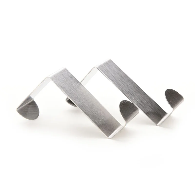 

Self Home Kitchen Wall Door Stainless Steel Holder Robe Hook Hanger Hanging Coat Hooks 2Pcs/Set
