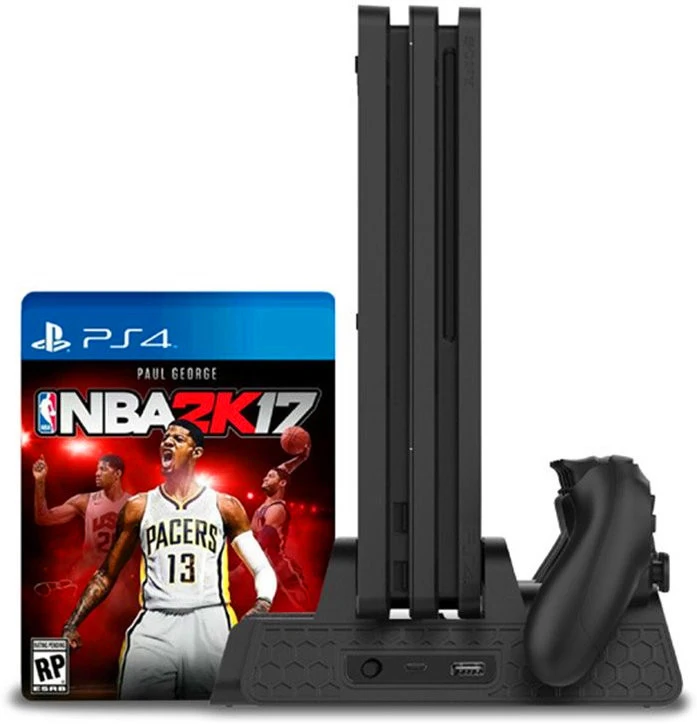 Вертикальный охлаждающий вентилятор для консоли PS4/PS4 Slim/PS4 Pro зарядное устройство