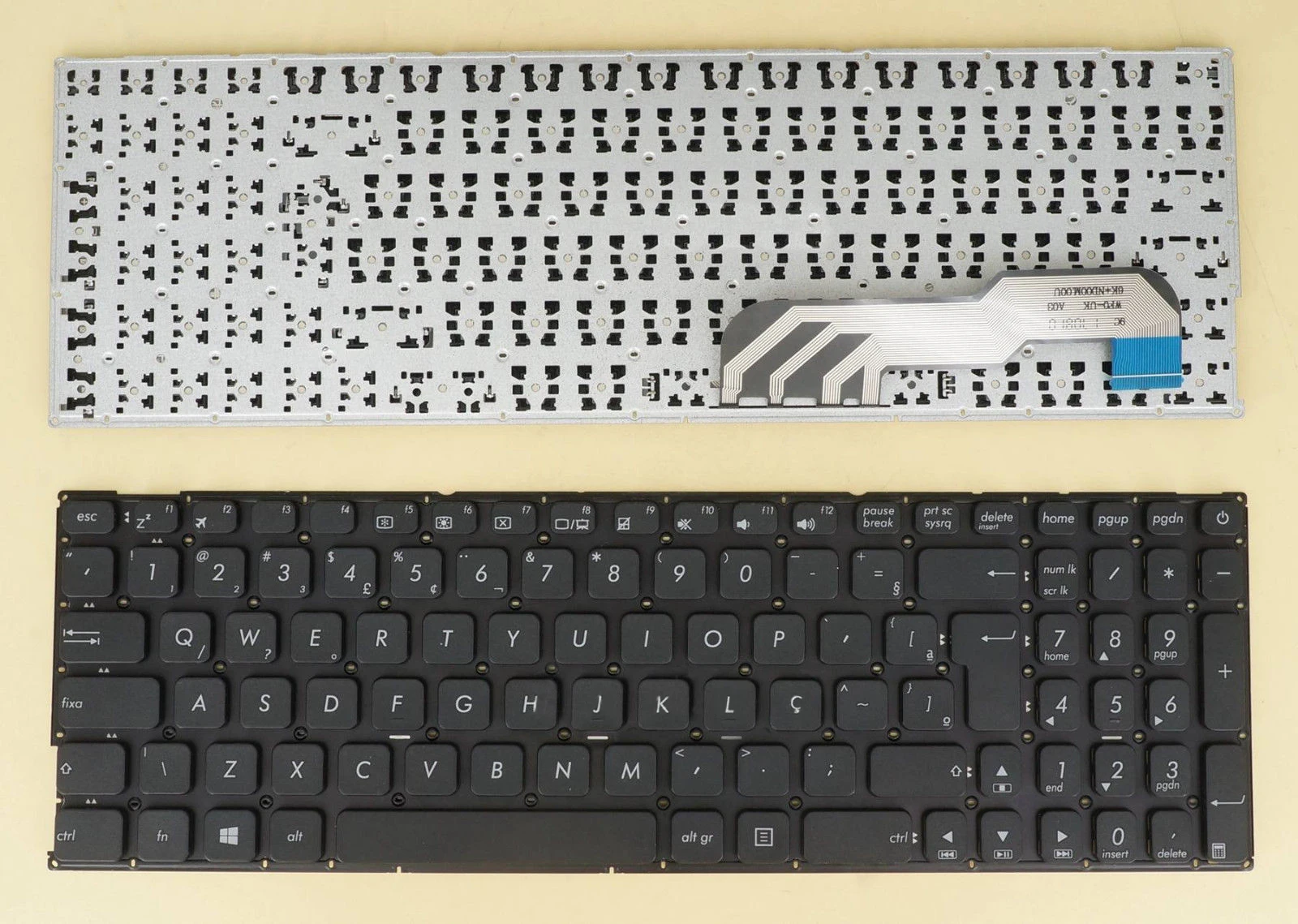 Новая бразильская португальская клавиатура для ASUS X541U X541UA X541UAK X541UJ X541UV X541UVK X541N X541NA