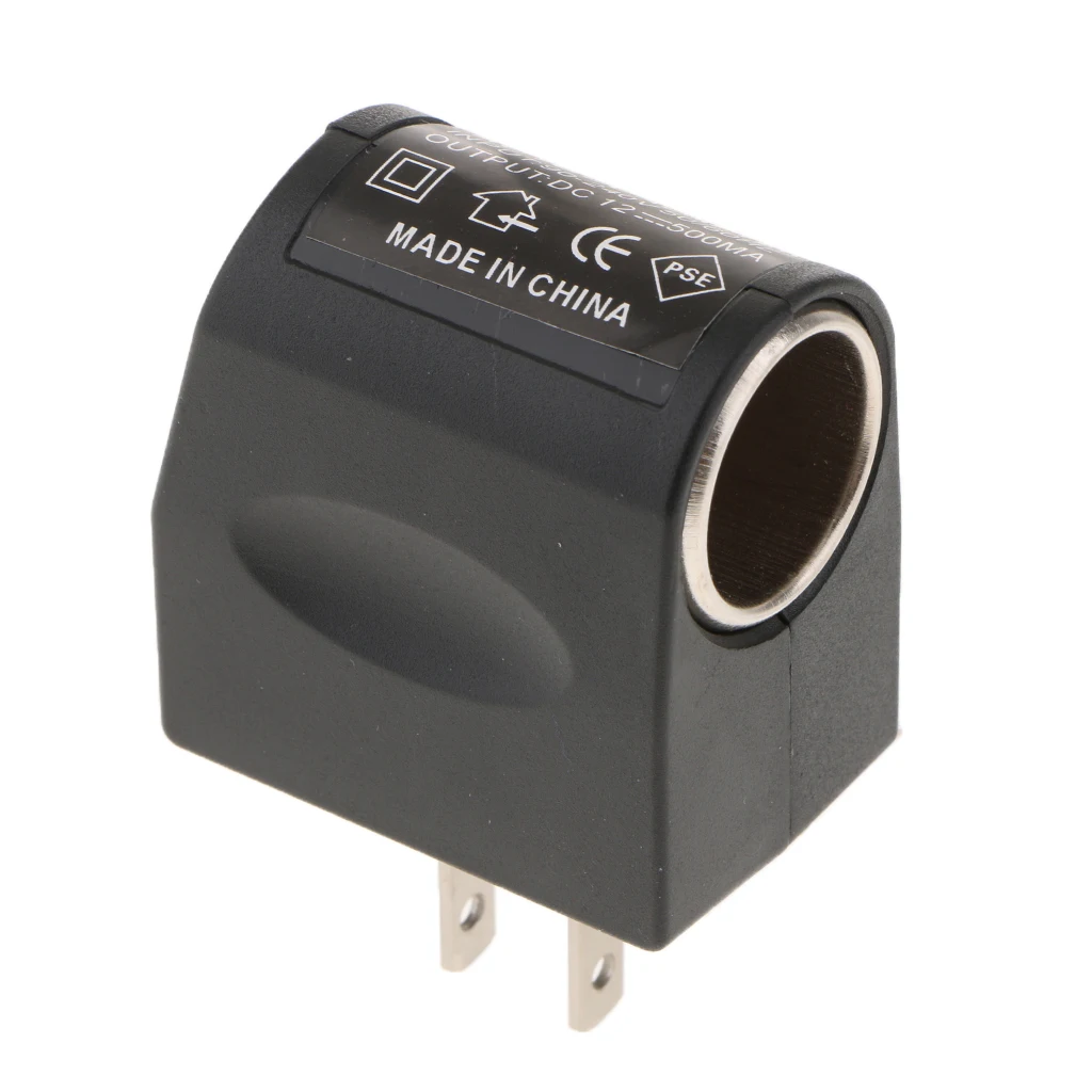 Адаптер для автомобильного прикуривателя Конвертер US 110 V-220 V AC настенный