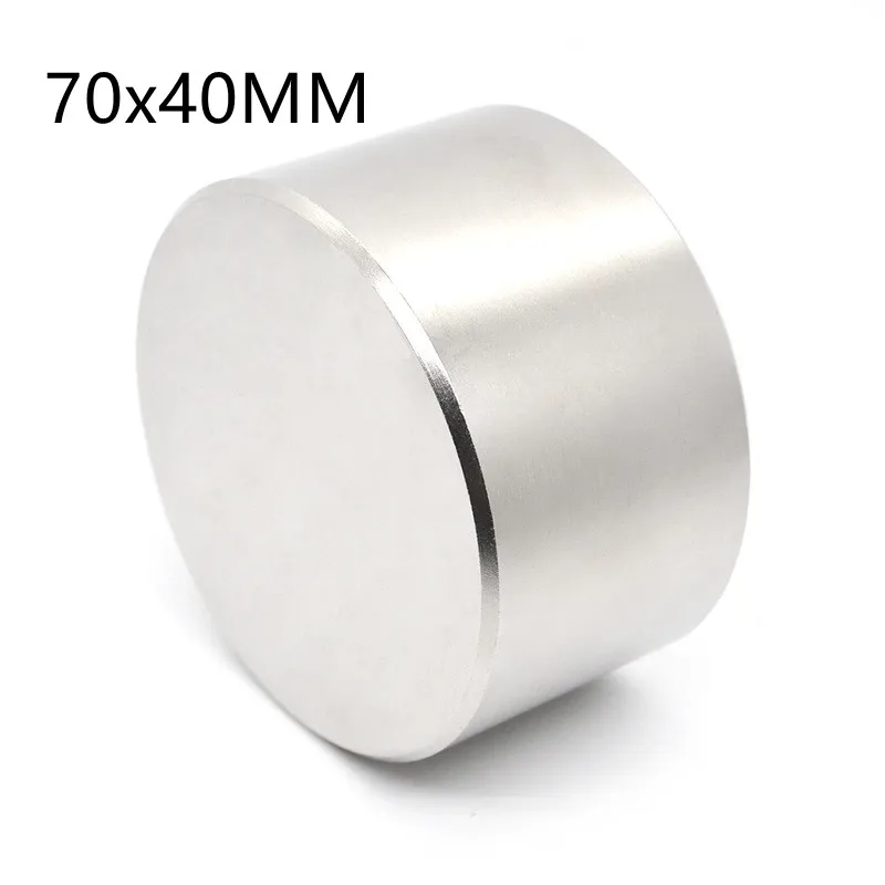 

Neodymium Iron Boron Magnet 70X40mm Powerful magnet N35 Round Magnet Large Magnet Iron Magnet Suction Steel